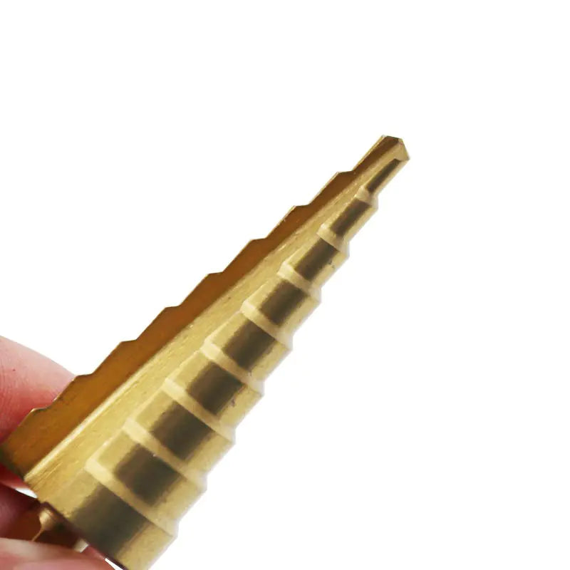 Style Loft Collection ToolStyle Titanium Coated 3-20mm Step Drill Set with Hex Handle