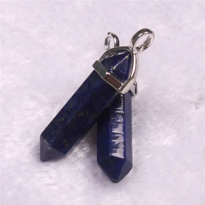 Style Loft Collection Natural Stone Crystal Agate Pendant