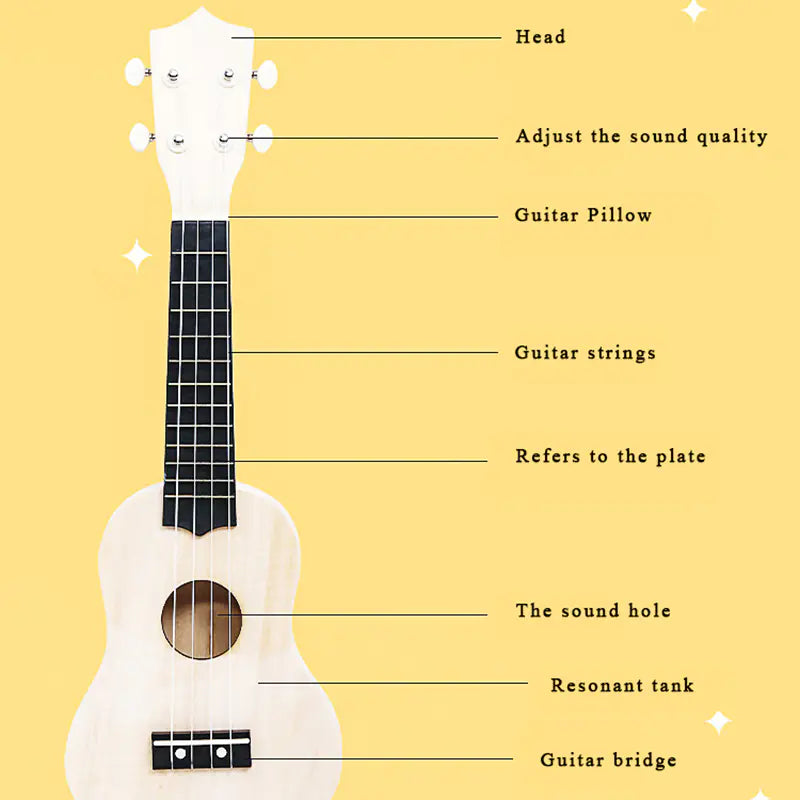 Style Loft Collection StyleSchool DIY Ukulele Art and Assemble Kit