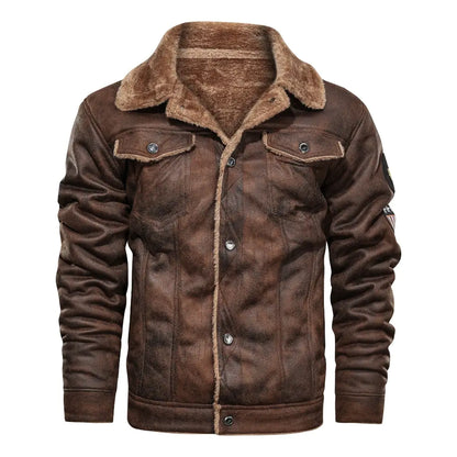 Style Loft Collection Beartooth Highway Suede Shearling Jacket