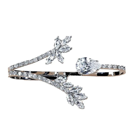 Style Loft Collection Vine Stone Diamond Zircon Bracelet