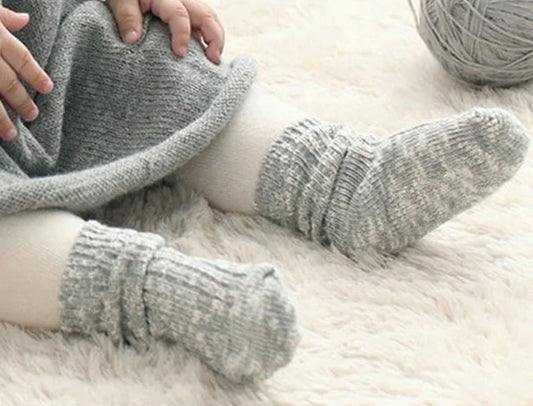 Style Loft Collection Baby Mid-Calf Knit Socks