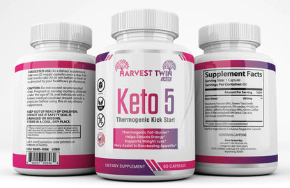 Style Loft Collection Keto 5 Best for You Blend for Metabolism, Energy, and Weight Loss
