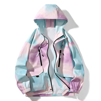 Style Loft Collection Pelling Tie Dye Hoodie Jacket