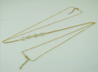 Style Loft Collection Crystal Pendant Body Necklace