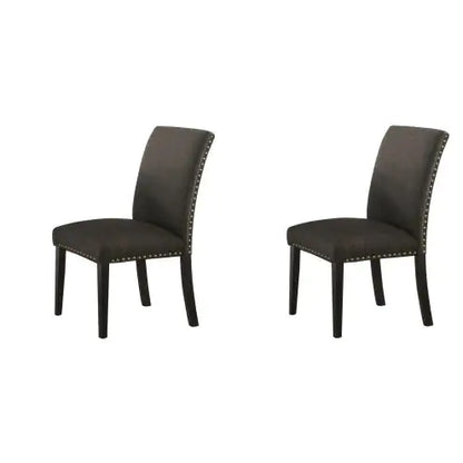 Style Loft Collection Ash Black Parson Style Dining Chairs Set of 2