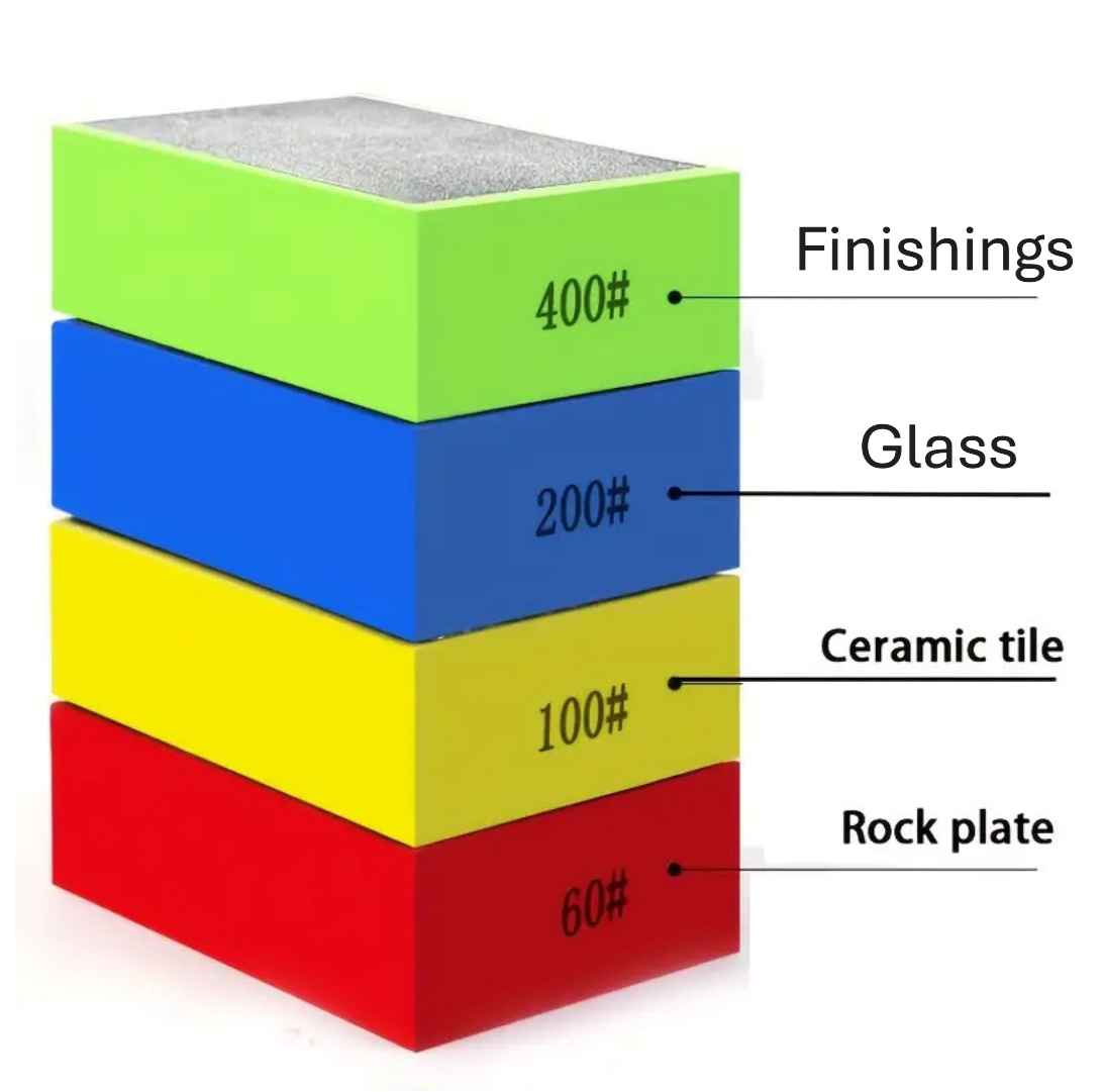 Style Loft Collection ToolStyle Diamond-Coated Glass and Tile Polisher and Sanding Block