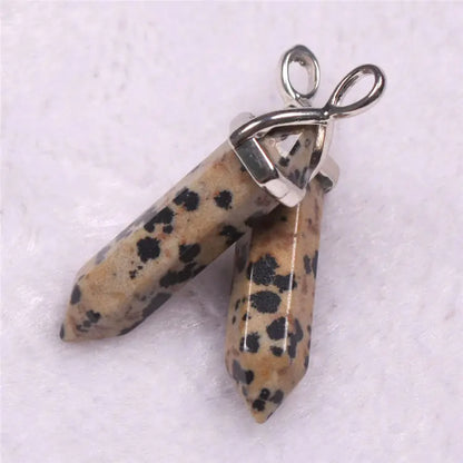 Style Loft Collection Natural Stone Crystal Agate Pendant