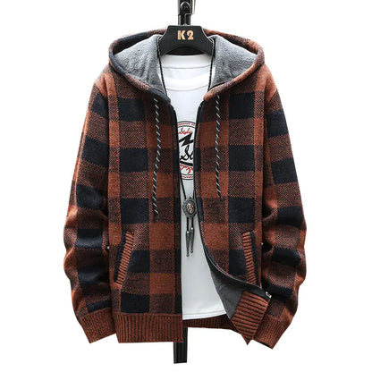 Style Loft Collection Lumberjack Checkerboard Hoodie