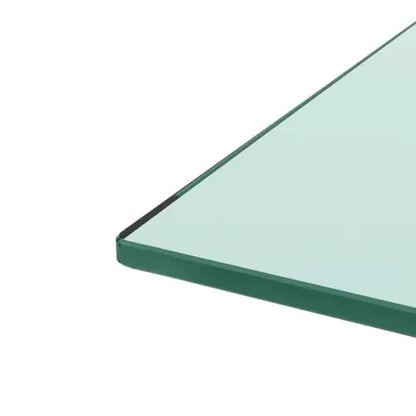 Style Loft Collection Elegant Black Glass Coffee Table