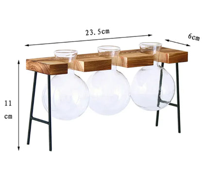 Style Loft Collection Iron & Glass Vase