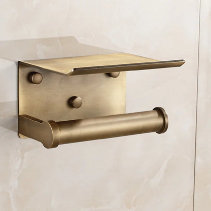 Style Loft Collection Space Aluminum Wall-Mounted Tissue and Phone Holder