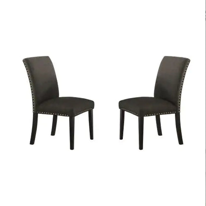 Style Loft Collection Ash Black Parson Style Dining Chairs Set of 2