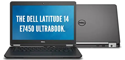Style Loft Collection x Dell Latitude E7450 UltraBook HD Business Laptop NoteBook PC (Intel Quad Core i7-5600U 8GB Ram 512GB Solid State SSD HDMI Camera Smart Card Reader) Win 10 Pro (Renewed)