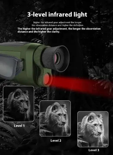 Style Loft Collection CyberStyle Sightview 2.5K Ultra HD Digital Infrared Monocular Telescope