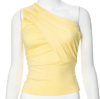 Style Love Collection Mykonos Island Sleeveless Crop Top