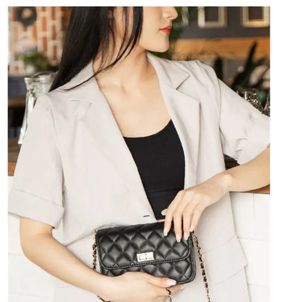 Style Loft Collection Quilted Elegance Crossbody