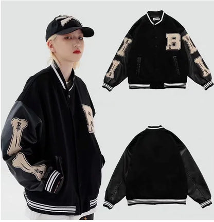 Style Loft Collection Hambone Letterman Jacket