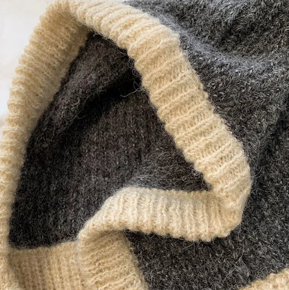 Style Loft Collection Button Up Wool Cap and Neck Warmer