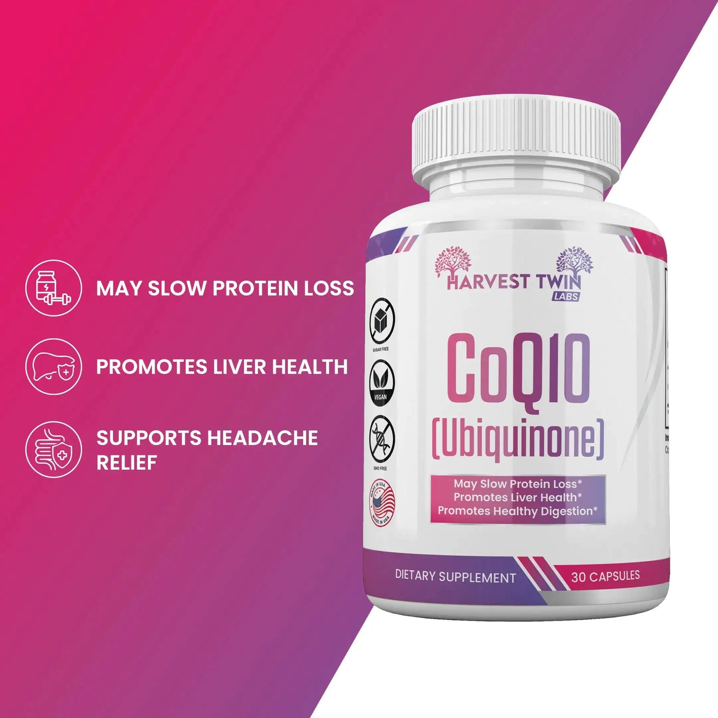 Style Loft Collection CoQ10 for Liver and Digestive Health