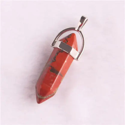 Style Loft Collection Natural Stone Crystal Agate Pendant