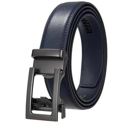 Style Loft Collection 1853 Ranch Genuine Leather Automatic Buckle Belt