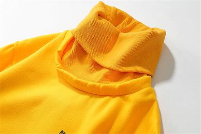 Style Loft Collection Batian High Neck Hoodie with Streamer