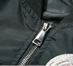 Style Loft Collection Hannya Embroidered Pilot Jacket