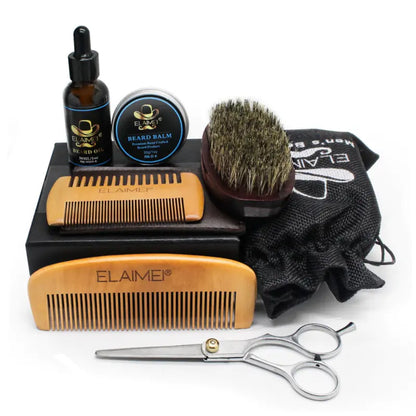 Style Loft Collection Six Piece Beard Care Tool Set