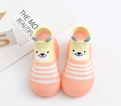 Style Loft Collection Puddle Penguin Non-Slip Baby Socks