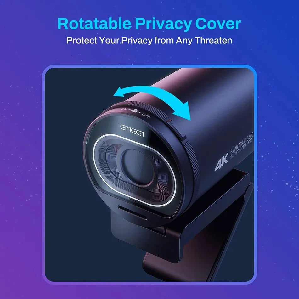 Style Loft Collection StyleTech 4K Ultra-High-Def StreamPro Webcam