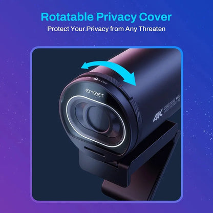 Style Loft Collection StyleTech 4K Ultra-High-Def StreamPro Webcam