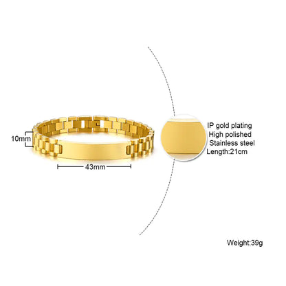 Style Loft Collection Classic Stainless Steel Bracelet