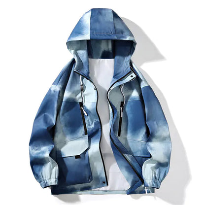 Style Loft Collection Pelling Tie Dye Hoodie Jacket