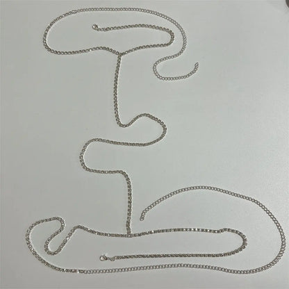 Style Loft Collection Rhinestone Bikini Chest Chain