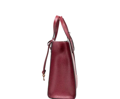 Style Loft Collection x Marc Jacobs Mini Grind Pomegranate Pebbled Leather Crossbody Tote