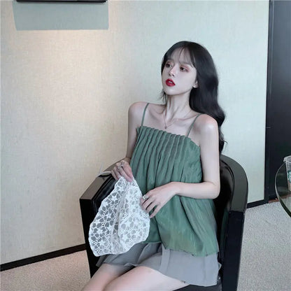 Style Loft Collection Off-Shoulder Pleated Top