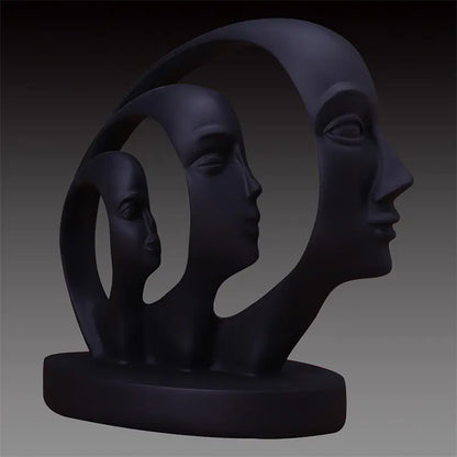 Style Loft Collection Three Generations Sculpture