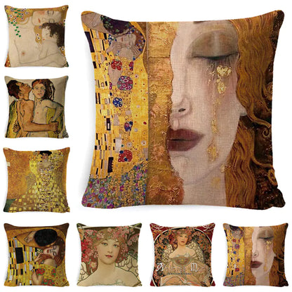Style Loft Collection Artistic Abstracts Throw Pillowcase and Cushion Set