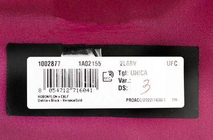 Style Loft Collection x Versace Small Dahlia Nylon Medusa Pendant Crossbody Shoulder Bag