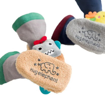 Style Loft Collection Animal Steppers Non-Slip Socks