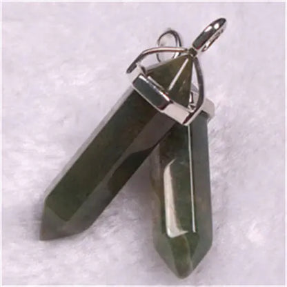 Style Loft Collection Natural Stone Crystal Agate Pendant