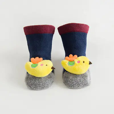 Style Loft Collection OwlStep Non-Slip Socks