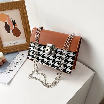 Style Loft Collection Houndstooth Shoulder Bag