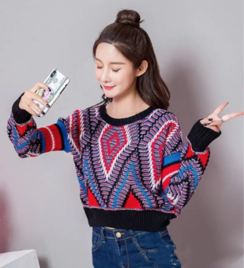 Style Loft Collection Diamonds Are Forever Lantern Sleeve Sweater