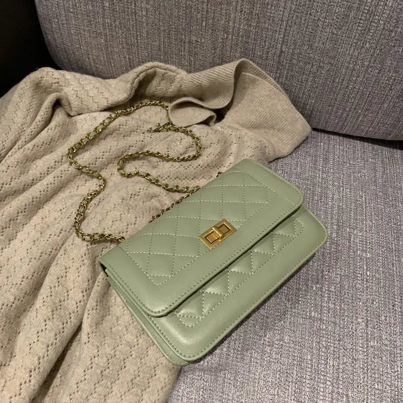 Style Loft Collection Diamond Lattice Chain Crossbody