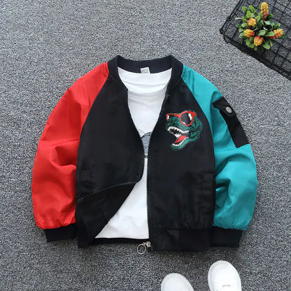 Style Loft Collection Animal Windbreaker Jacket