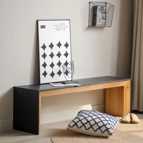 Style Loft Collection Modern Multi-use Wooden Bench