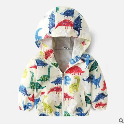 Style Loft Collection Everyday Is Funday Hooded Windbreaker Jacket