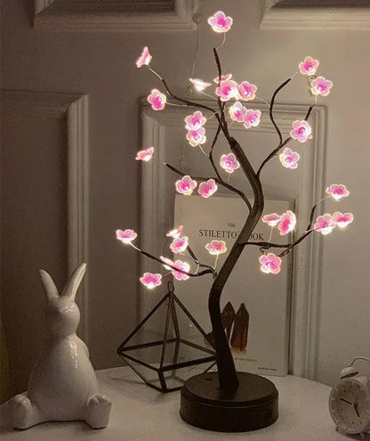 Style Loft Collection RoomStyle Divinity Bloom and Blossoms Night Lamp